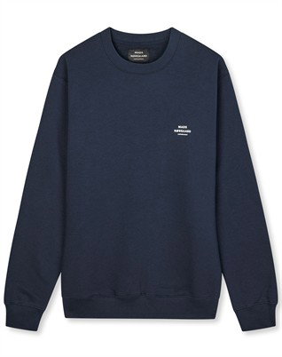 Mads Nørgaard - Standard Crew Logo Sweatshirt - Parisian Night 
